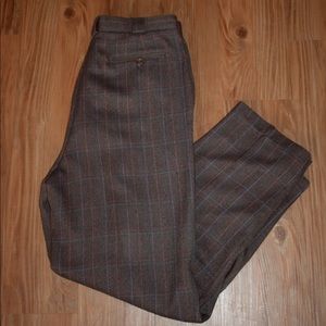 Vintage pleated trousers